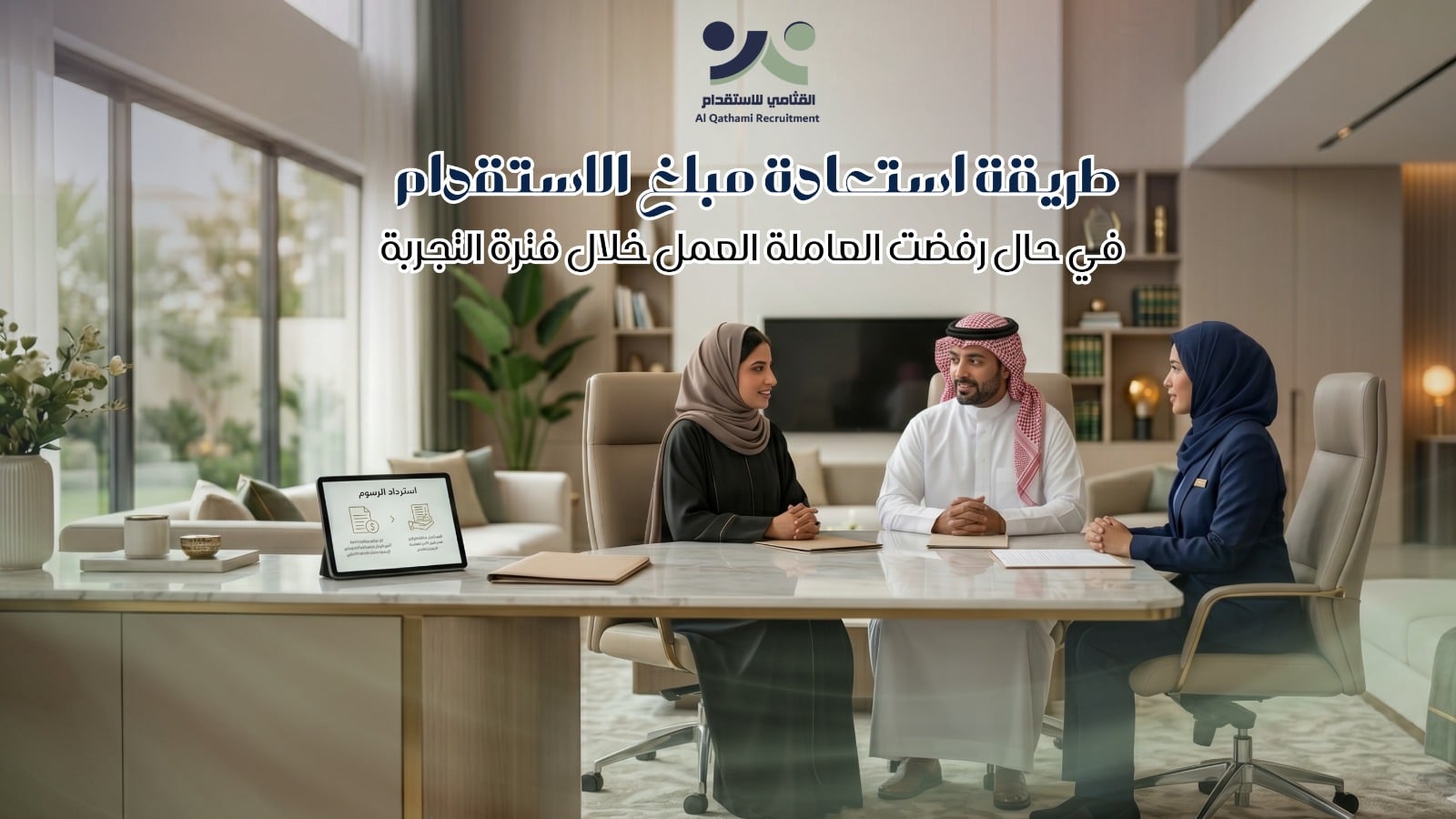 استرجاع رسوم الاستقدام