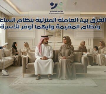 العاملة المنزلية بنظام الساعة