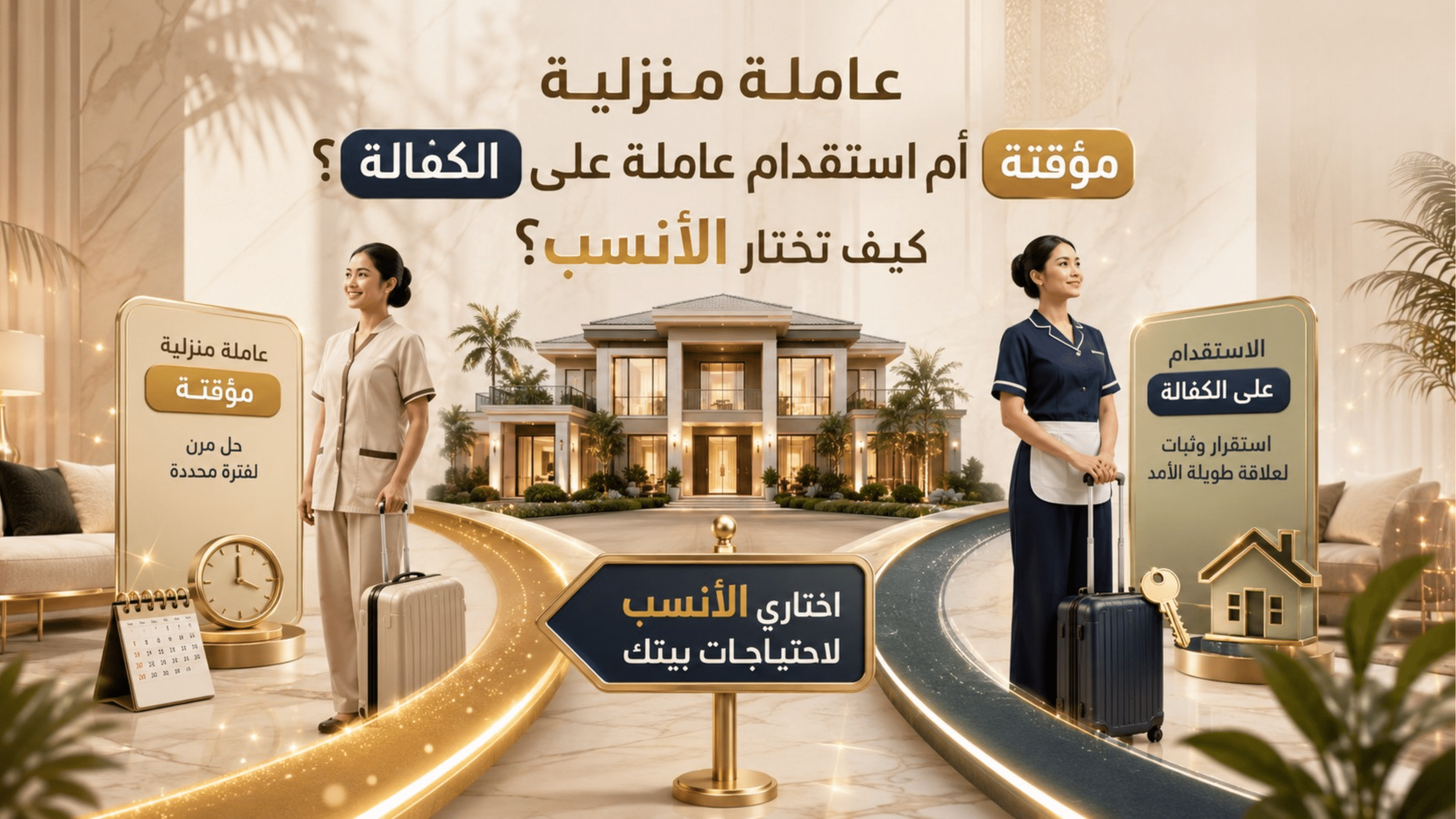 عاملة مؤقتة أم استقدام