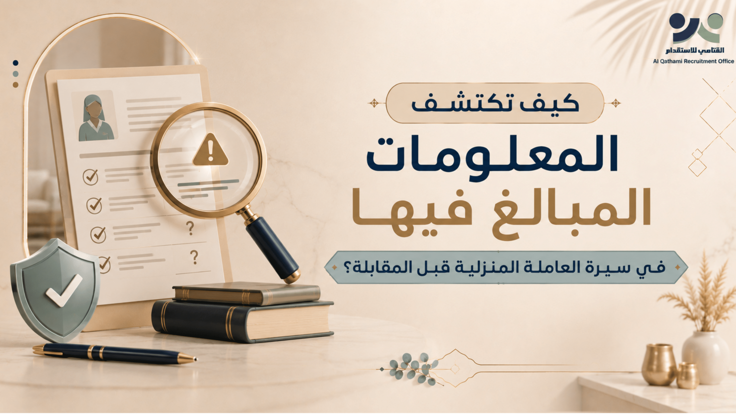 اختيار عاملة من السيرة الذاتية